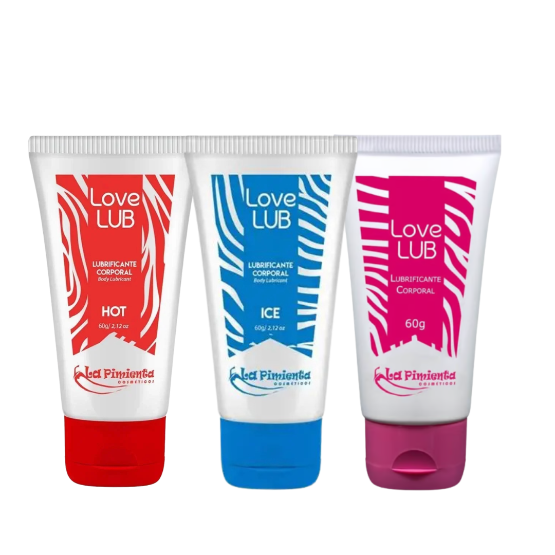 Gleitgel-Set – wärmend, neutral und kühlend – Produktabbildung 1